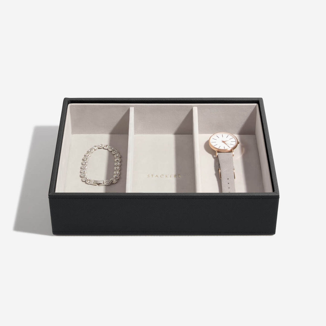 Black Classic Watch &amp; Accessory Layer