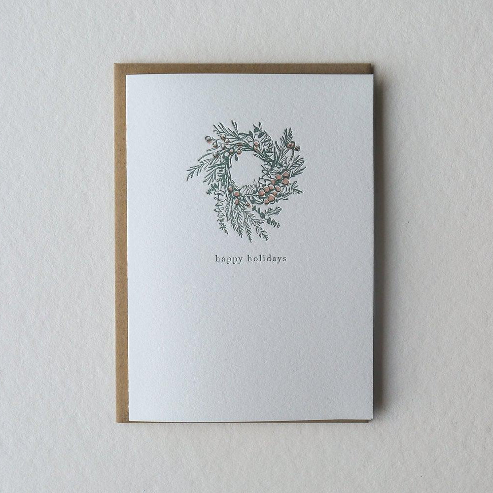 Holiday Wreath Card