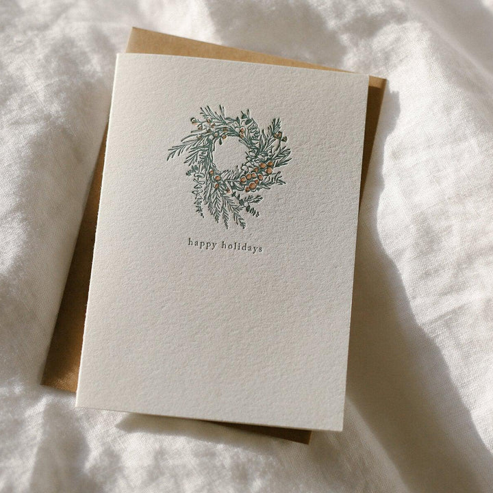 Holiday Wreath Card